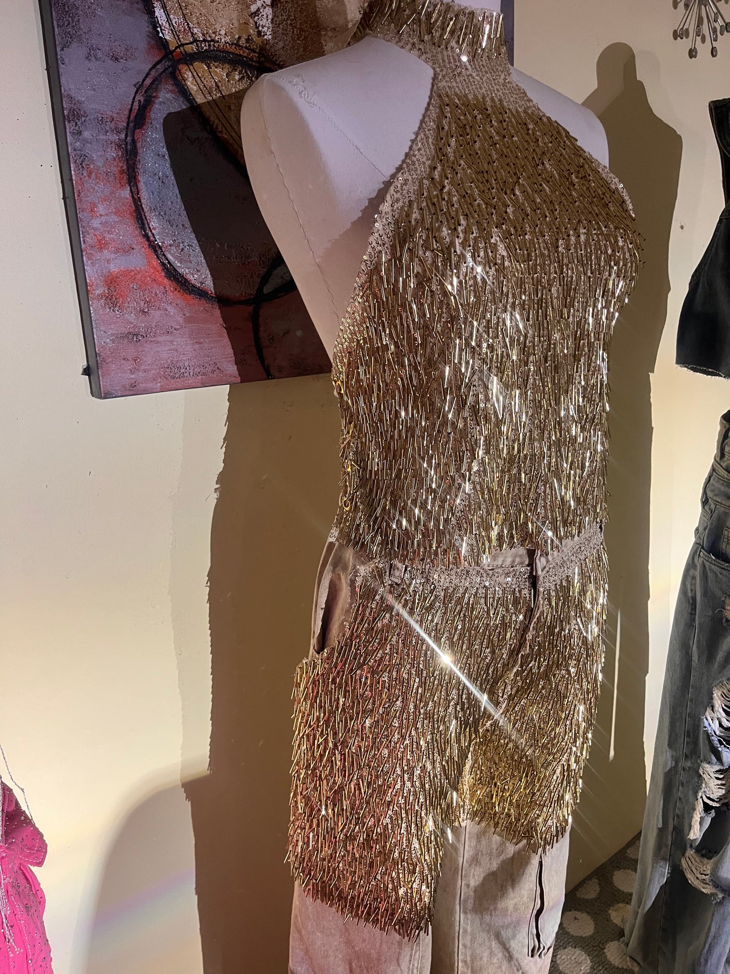 PANTS GOLD EXCLUSIVE