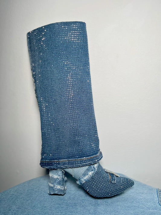 BOOTS DENIM EXCLUSIVE 🧵🪡