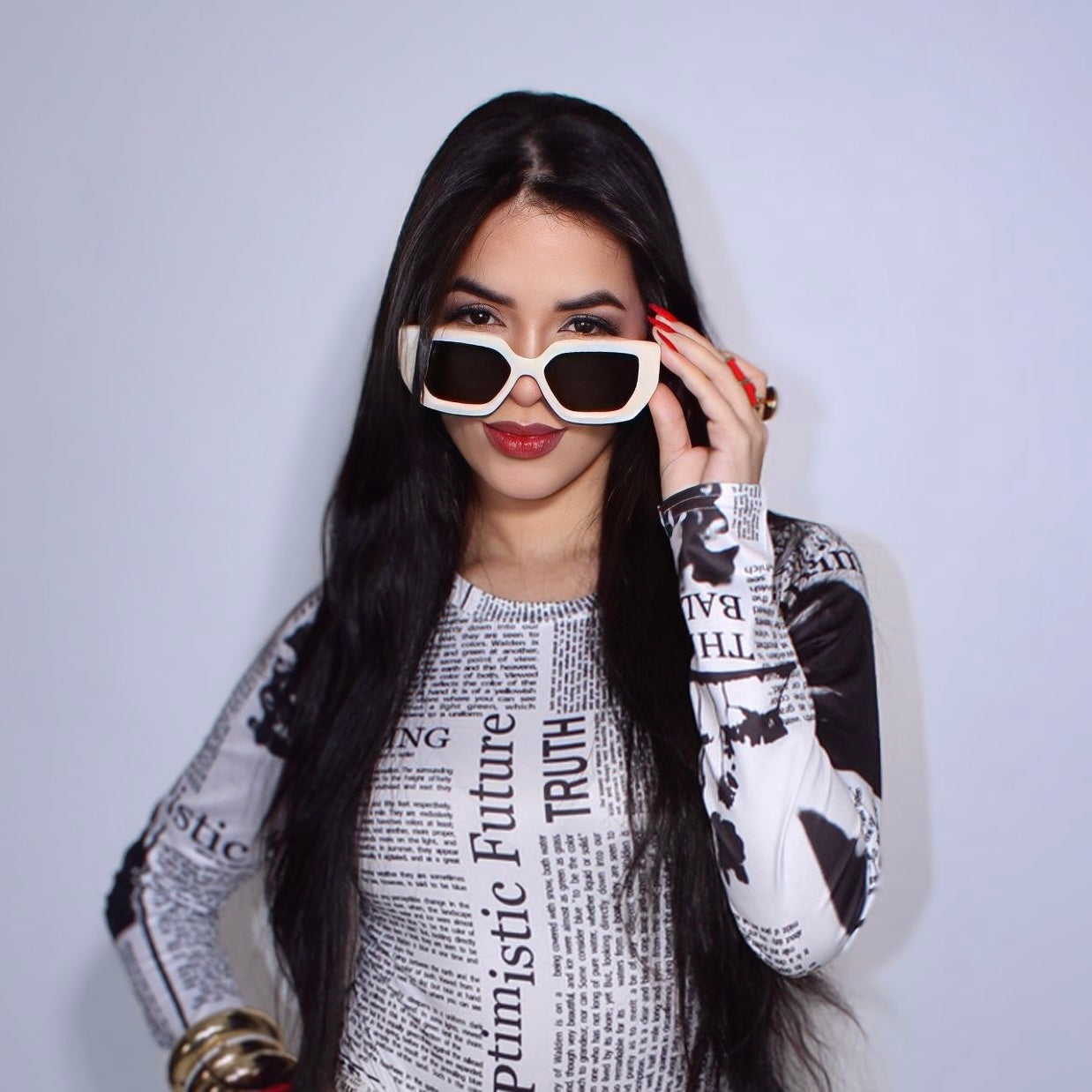 EYEWEAR WHITE&BLACK